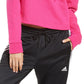 Adidas Women's Cropped Hoodie Pink Size S