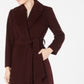 Forecaster Women's Wool Blend Long Maxi Coat Red Size 18
