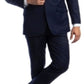 Azzuro Men's Slim Fit Notch Lapel Suit Blue Size 52R/46