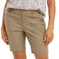 Style & Co Women's Bermuda Shorts Brown Size 4