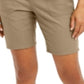 Style & Co Women's Bermuda Shorts Brown Size 4