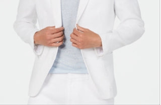 Alfani Men's Blazer Jacket White Size Small