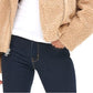 Levi's Women's Pocketed Zippered Sherpa Motorcycle Jacket Brown Size X-Large