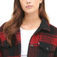 Levi's Women's Wool Blend Classic Trucker Jacket Red Size Medium