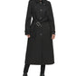 DKNY Women's  Trench Coat Black Size 12
