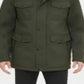 Kenneth Cole New York Men's Melange Textured Utility Jacket Green Size Medium