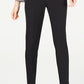 Le Suit Petite Birdseye One-Button Pant Suit Black Size 10 P