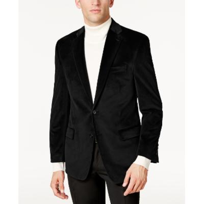 Ralph Lauren Men's Black Single Breasted Classic Fit Blazer Size 36 S