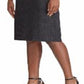 Ralph Lauren Women's Houndstooth Structu Sheath Dress Gray Size 16