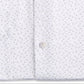 Bar III Men's Classic Regular Fit Stretch Scattered Dot Dress Shirt White Size 17/ 17 1/2 - 34/35