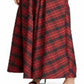 Ralph Lauren Women's Plaid Sleeveless V Neck Maxi Sheath Evening Dress Black Size 2