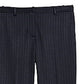 Theory Women's Striped Mid Rise Dress Pants Black Size 2