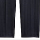 Theory Women's Striped Mid Rise Dress Pants Black Size 2