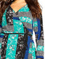 City Chic Women's Patch Dress Green Size Petite Small