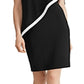 Ralph Lauren Women's Cape Detail Jersey Dress Black Size 18