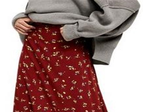 Free People Women's Rubys Forever Maxi Skirt Brown  Size 4