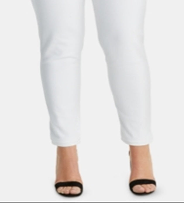 Levi's Women's Denim Skinny Jeans  White Size 16W