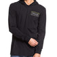 Quiksilver Men's Clued up Hoodie Black Size Small