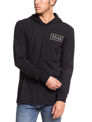 Quiksilver Men's Clued up Hoodie Black Size Small