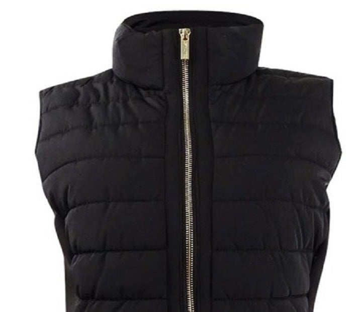 Calvin Klein Women's Woven Vest Black Size M