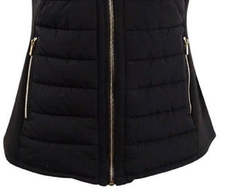 Calvin Klein Women's Woven Vest Black Size M