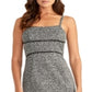 Rachel RoyWomen's Natasha Sleeveless Animal Print Party Dress Gray Size 14