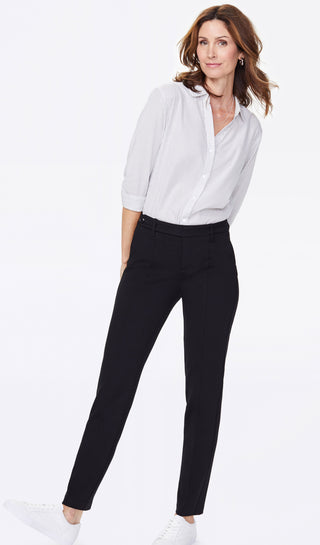 NYDJ Women's Everyday Trouser Pants Black Size 18