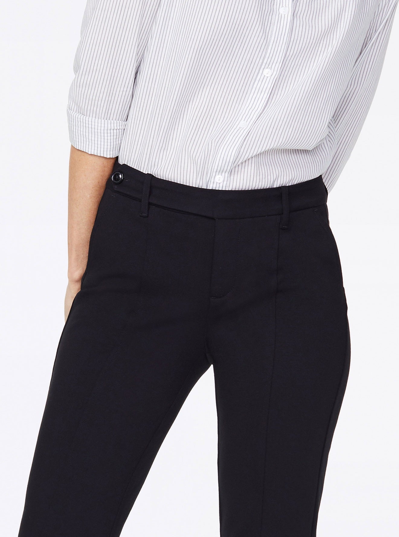 NYDJ Women's Everyday Trouser Pants Black Size 18