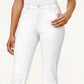 Lee Platinum Women's Gwen Straight Leg Jeans White Size 2 Petite
