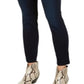 INC International Concepts Women's  Petite Tummy-Control Skinny Jeans  Blue Size 14 P