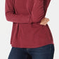 Style & Co Women's Cotton Thermal Top Wine Size Petite S