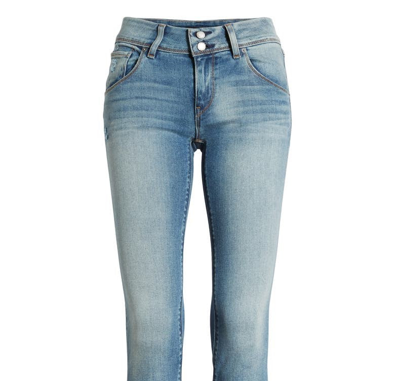 Hudson Jeans Women's Collin Skinny Jeans Blue Size 27