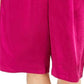 INC International Concepts Women's Satin Pleated Gaucho Pants Pink Pink Size 8