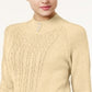 Karen Scott Women's Long Sleeve Turtle Neck Sweater Yellow Size Large
