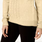 Karen Scott Women's Long Sleeve Turtle Neck Sweater Yellow Size Large