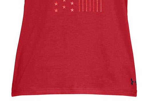 Under Armour Men's Charged Cotton Graphic T-Shirt Red Size Small