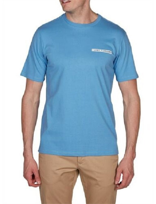 Tommy Bahama Men's Sail Mary Graphic T-Shirt Blue Size X-Large