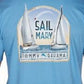 Tommy Bahama Men's Sail Mary Graphic T-Shirt Blue Size X-Large