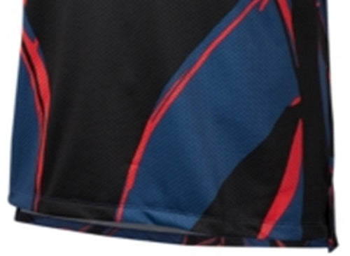 Nike Men's Miler Dri fit Printed Running T-Shirt Blue Size Large