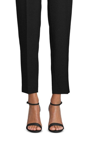 Anne Klein Womens Pleated High Rise Trouser Pants Black Size XX-Small