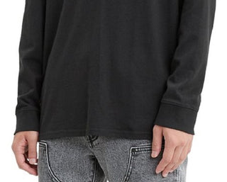 Levi's Men's Limited Collection Chenille Boxtab Long Sleeve T-Shirt Black Size X-Large