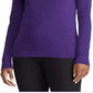 Ralph Lauren Women's Long Sleeve Stretch T-Shirt Purple Size Medium