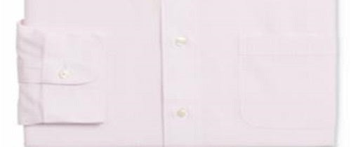 Brooks Brothers Men's Trim Fit Plaid Dress Shirt Pink Size 16.5X32