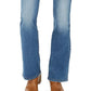 Style & Co Women's Button Fly Boot Cut Jeans Blue Size 2