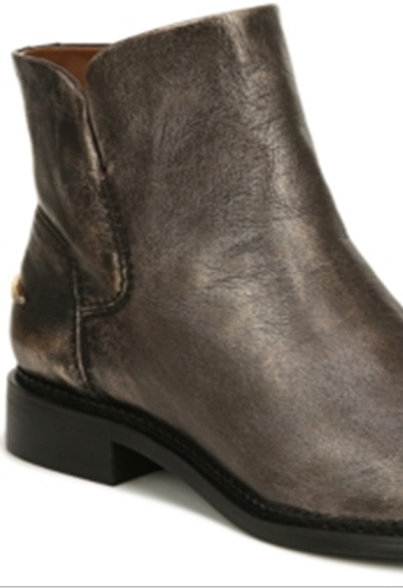 Franco Sarto Women's Happily Ankle Boot Shoes Gold Size 9.5