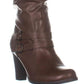 Style & Co Women's Almond Toe Knee High Riding Boots Brown Size 9 M-WC