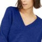 Inc Cashmere V-Neck Sweater Blue Size Large