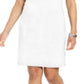 Karen Scott Cuffed Above the Knee Dress White Size XS