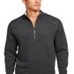 Tommy Bahama Men's Flip Side Classic Fit Reversible Quarter Zip Sweater Grey Size XL