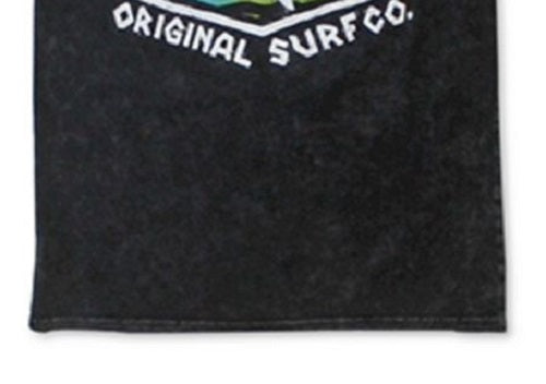 Maui and Sons Men's Surf Thrasher Logo Graphic T-Shirt Black Size Small